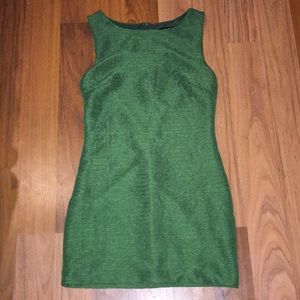 Emerald green body on dress